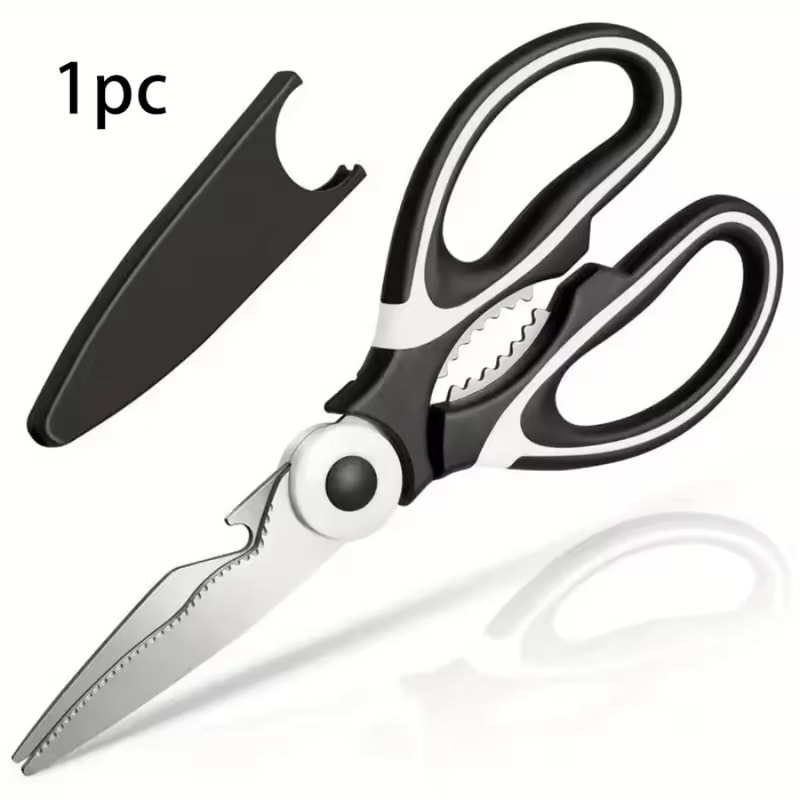 Premium Multifunctional Kitchen Scissors Sharp Blade for Chicken, Fish Meat