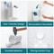 Suction Cup Toothbrush Razor Holder No Drill Bathroom Organizer 3
