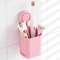 Suction Cup Toothbrush Razor Holder No Drill Bathroom Organizer 8