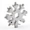 Snowflake Stainless Steel Multifunctional Tool Compact Outdoor Multi Tool Bottle Opener Keychain