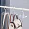 Rotating Handbag Organizer Space Saving Bag Hanger for Closet Storage