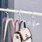 Rotating Handbag Organizer Space Saving Bag Hanger for Closet Storage