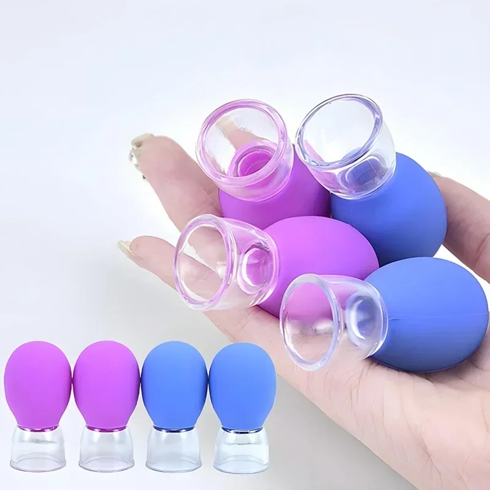 Premium Silicone Cupping Massage Set For Body Face Eye Care 1
