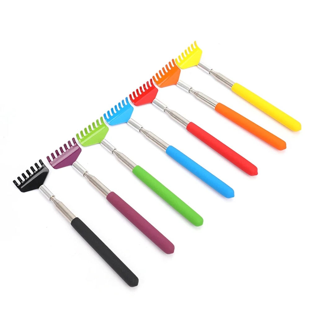 Premium Stainless Steel Telescopic Back Scratcher Portable Back Massager