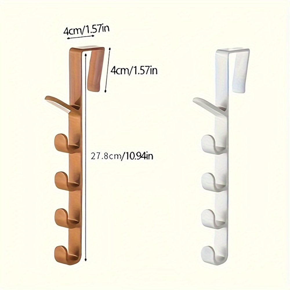 Space-Saving Over Door Hanger for Clothes Bags Multifunctional Storage