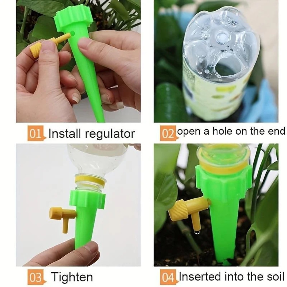 Adjustable Automatic Drip Irrigation System For Potted Plants Garden 3