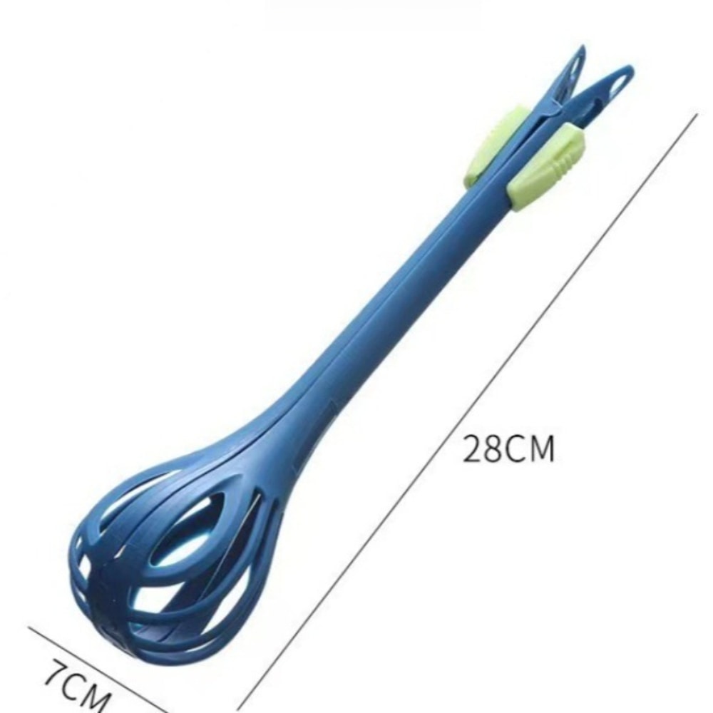 Multifunction Kitchen Tongs Egg Beater Tool for Easy Cooking and Baking