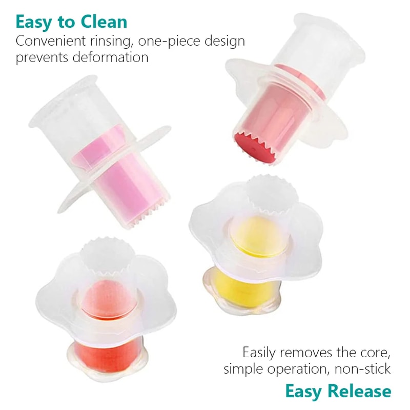 Cupcake Corer Plunger Tool for Easy Filling and Decorating Cakes Muffins