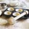 Premium DualEnd Wooden Egg Tart Pastry Mold Rolling Pin Set 3