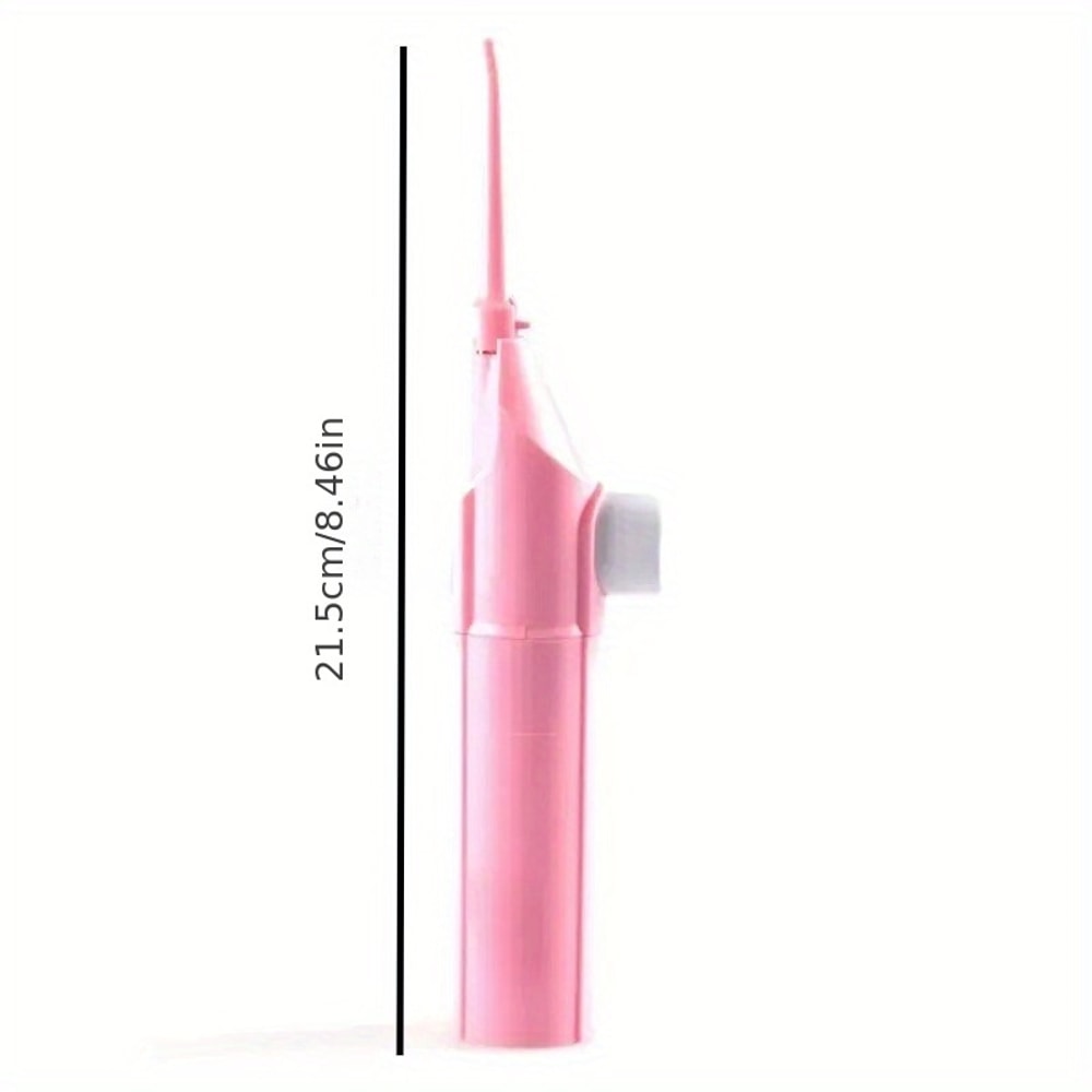 Portable Manual Water Flosser for Teeth Gums High Pressure Oral Irrator for Deep Clean Anywhere