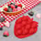 Strawberry Silicone Mold Cute Fruit Ice Cube Tray for Chocolate Candy Baking and Crafts