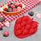 Strawberry Silicone Mold Cute Fruit Ice Cube Tray for Chocolate Candy Baking and Crafts