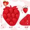 Strawberry Silicone Mold Cute Fruit Ice Cube Tray for Chocolate Candy Baking and Crafts