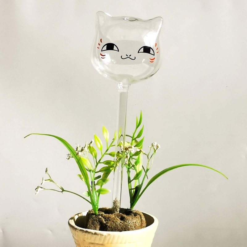 Crystal Clear Self Watering Plant Bulbs Automatic Plant Watering Spikes for Effortless Indoor Irrigation
