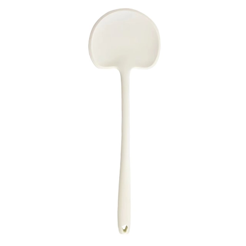 Heat-Resistant Silicone Spatula with Long Handle Non-Stick Stir Fry Turner