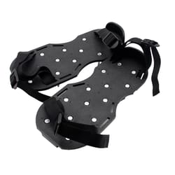 professional spiked shoes for epoxy and self leveling flooring with anti slip straps