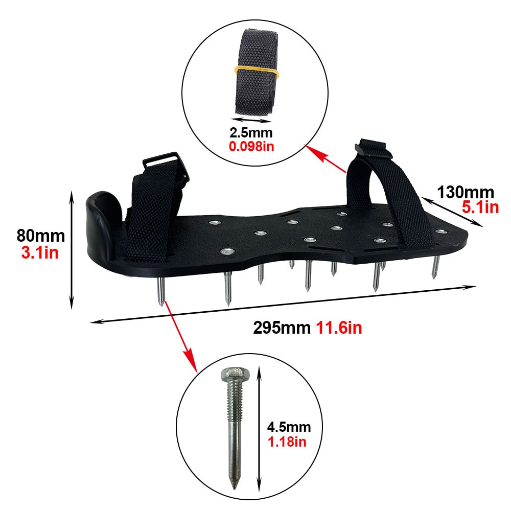 Professional Spiked Shoes for Epoxy and Self Leveling Flooring with Anti Slip Straps