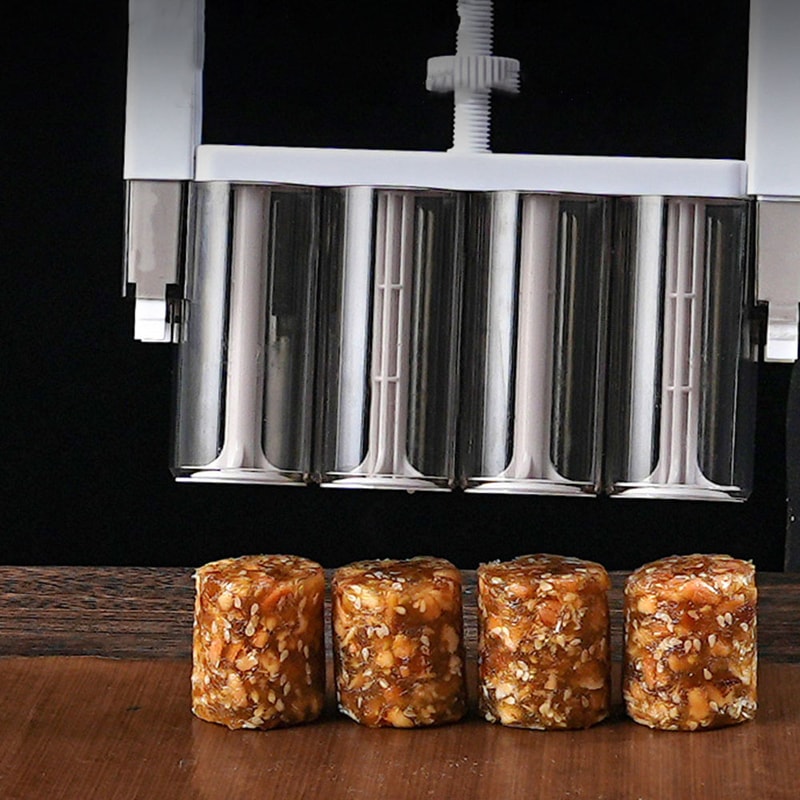 Hand Press Mooncake Mold Dough Divider Tool with Precision Stuffing Separator