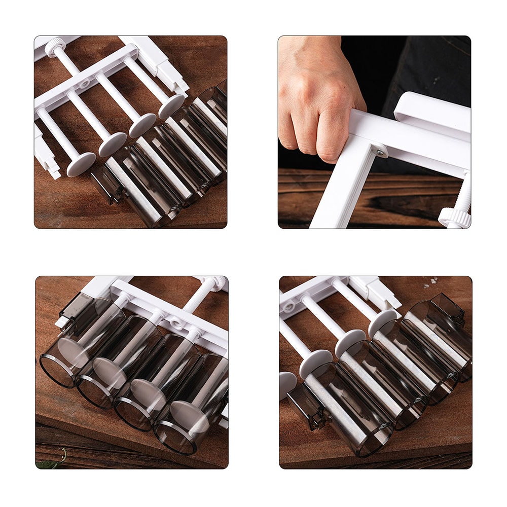 Hand Press Mooncake Mold Dough Divider Tool with Precision Stuffing Separator
