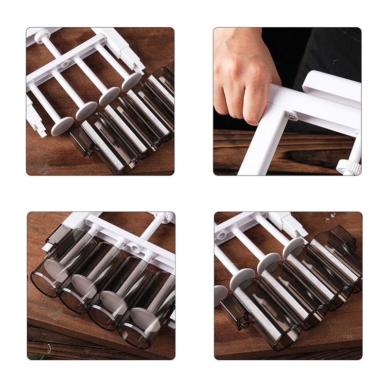 Hand Press Mooncake Mold Dough Divider Tool with Precision Stuffing Separator