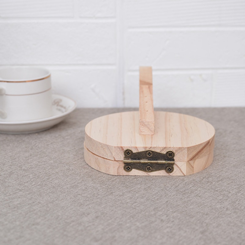 Heritage Wooden Dumpling Press Easy Dough Press Tool Dumpling Wrapper Mold for Perfect Homemade Wrappers