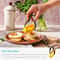 Non-Stick Silicone Egg Ring with Insulated Handle for Perfect Breakfasts