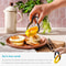 Non-Stick Silicone Egg Ring with Insulated Handle for Perfect Breakfasts
