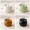 Ceramic Single Serve Stew Pot Small Ceramic Soup Pot For One Person Food Grade Non Stick Cooking 1