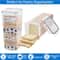 Premium Bread Storage Box with Airtight Sealing Lid Sandwich Loaf Keeper