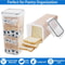 Premium Bread Storage Box with Airtight Sealing Lid Sandwich Loaf Keeper