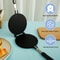 Heavy Duty Aluminum Tortilla Press Pan Non Stick Manual Flatbread Maker with Heat Resistant Handle