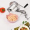 Manual Pasta Maker Machine with Hand Crank Cavatelli and Macaroni Tool for Fresh Homemade Pasta