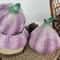 Purple Garlic Ceramic Storage Jar Decorative Kitchen Canister With Lid For Candy Nuts Spices 2