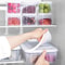 FreshLock Grid Food Storage Container for Fridge Organization Vegetable Fresh Keeping