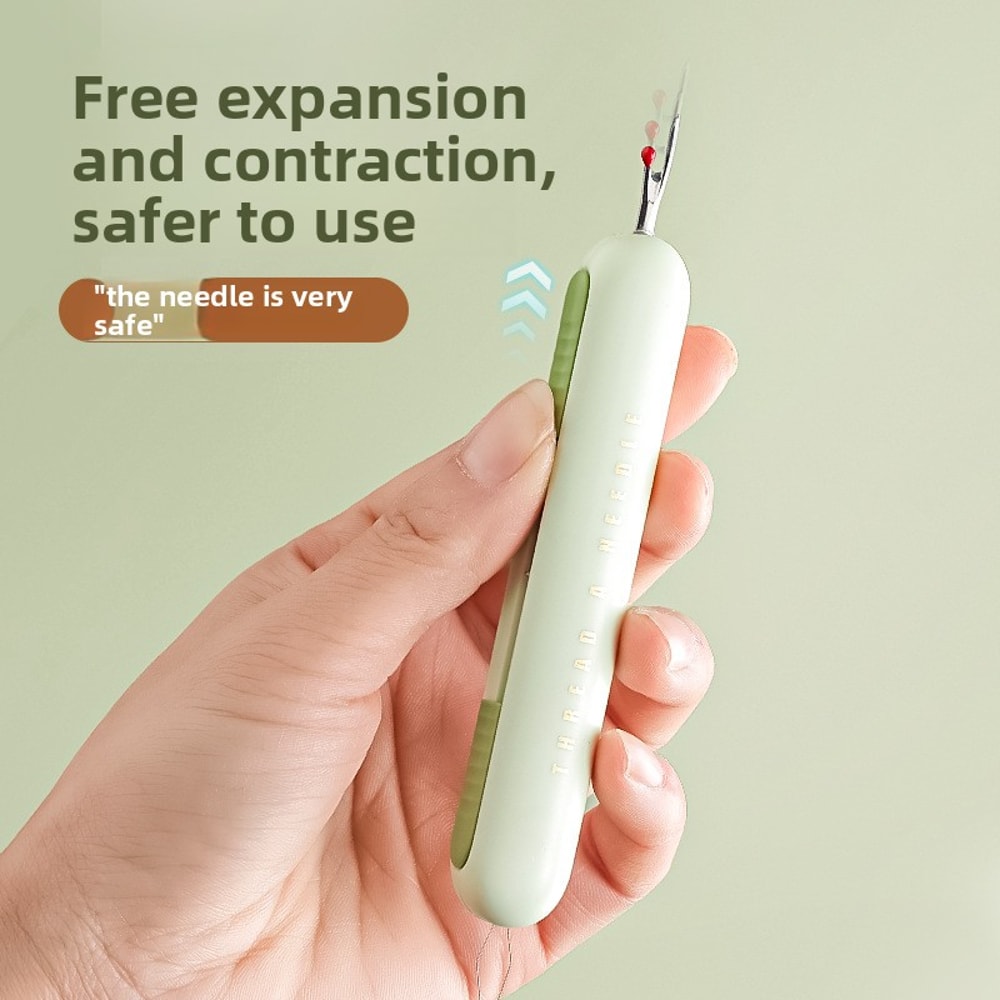 Ultimate Easy Needle Threading Tools Needle Threader Set With Sewing Tool Kit Accessories 1