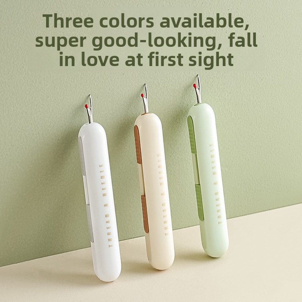 Ultimate Easy Needle Threading Tools Needle Threader Set With Sewing Tool Kit Accessories 2