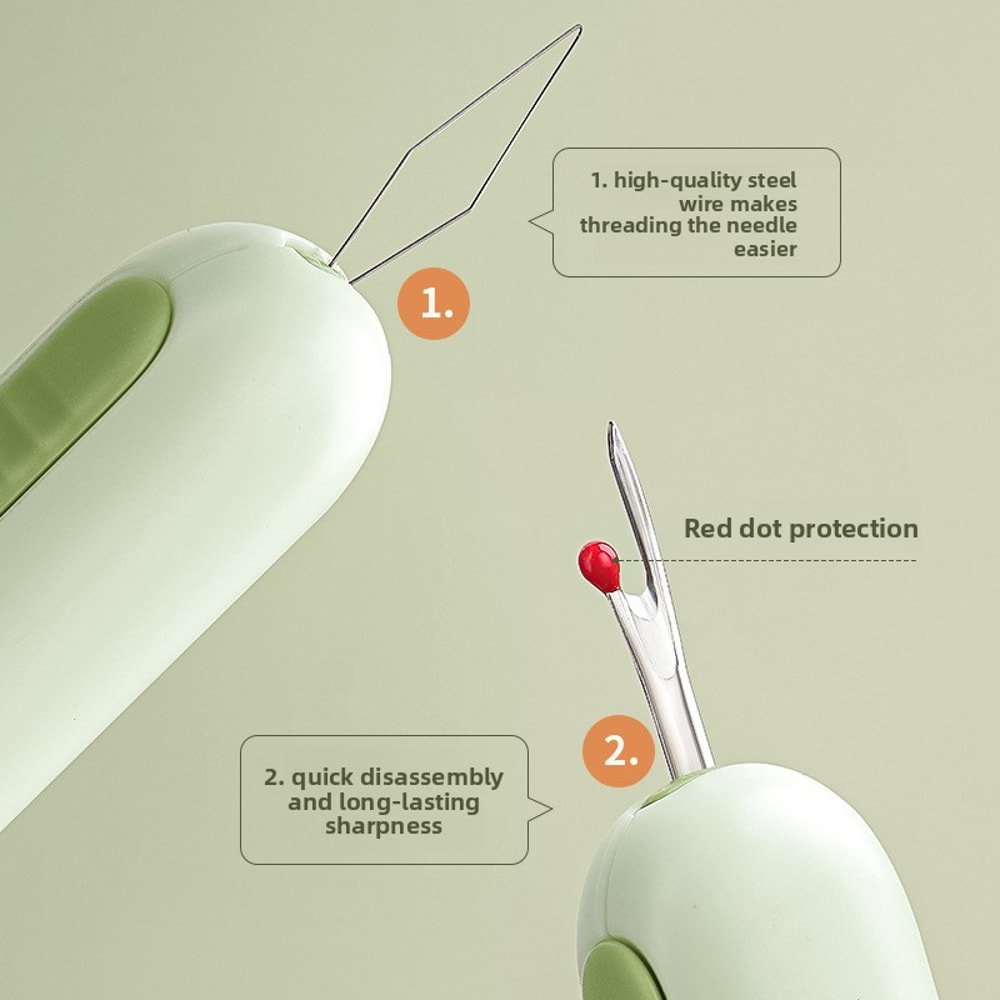 Ultimate Easy Needle Threading Tools Needle Threader Set With Sewing Tool Kit Accessories 3