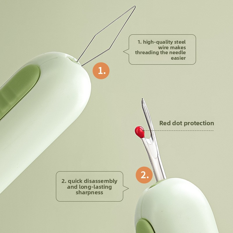 Ultimate Easy Needle Threading Tools Needle Threader Set With Sewing Tool Kit Accessories 3