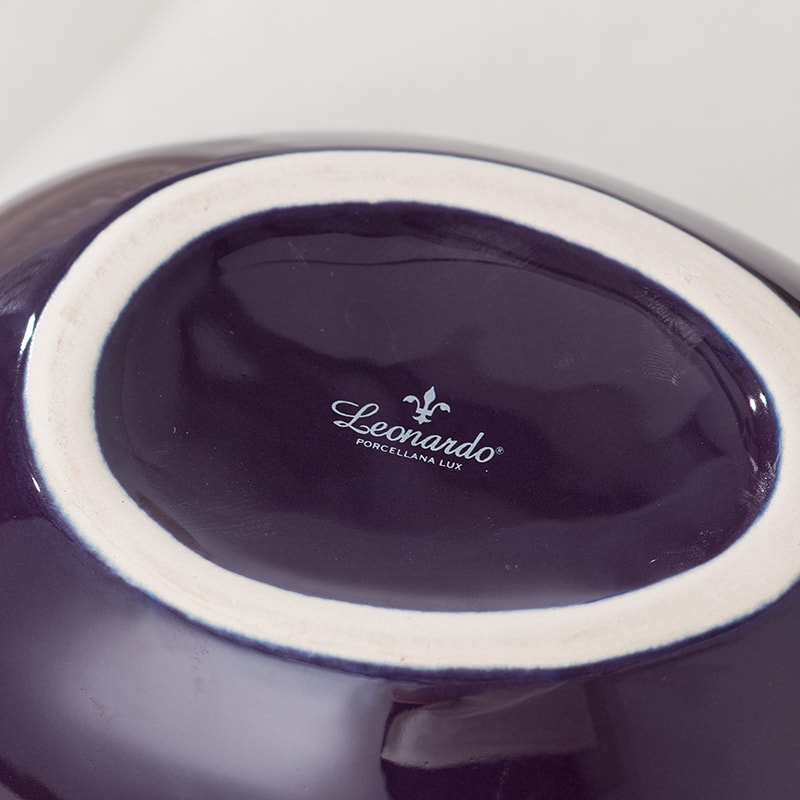 Premium Purple Ceramic Bowl with Lid Versatile Salad, Soup Noodle Serveware