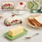 Premium Ceramic Butter Dish with Lid Dishwasher, Microwave, Oven Freezer Safe Butter Keeper