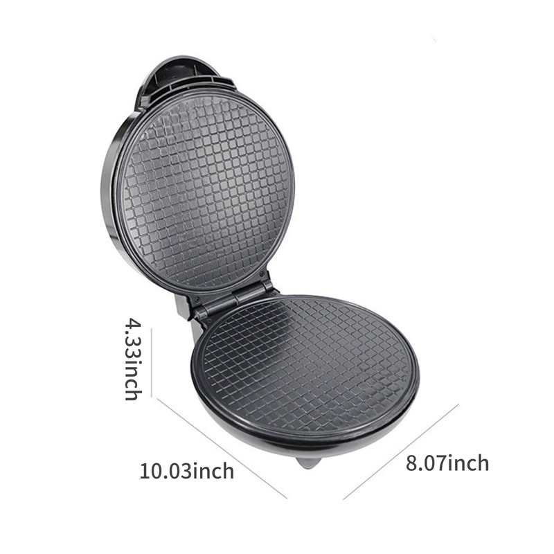 Premium Electric Ice Cream Cone Waffle Bowl Maker Nonstick Dessert Iron