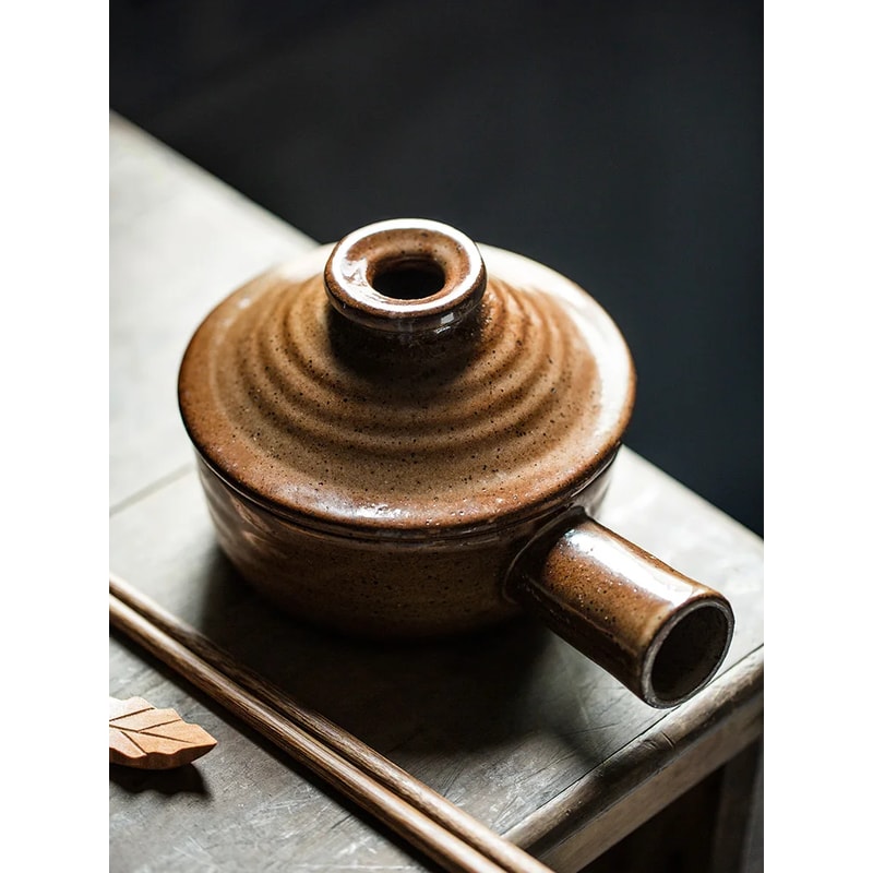 Premium Ceramic Clay Casserole Clay Pot Cooking Pot With Lid Heat Resistant Stew Rice Soup Porridge 2
