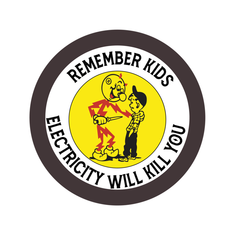 remember kids electricity will kill you Reddy Kilowatt .png