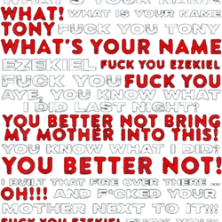 fuck you tony and ezekiel funny meme what's your name