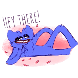 hey there!huggy wuggy poppy playtime