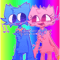 Poppy playtime huggy wuggy and kissy missy          .png