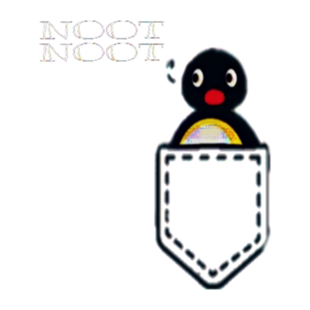 Noot Noot Pingu Pocket Funny Gift For man and Woman .png