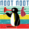 Penguin Noot Noot Fitted .png