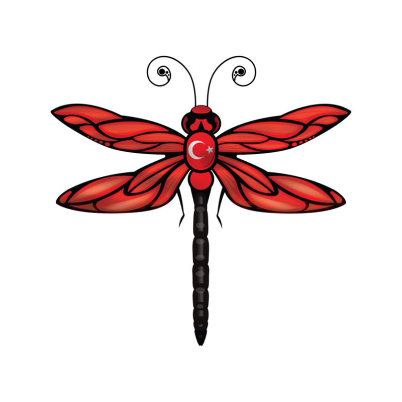 Turkiye Dragonfly Flag .png