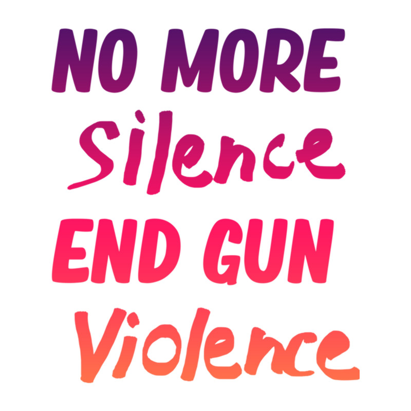 No More Silence End Gun Violence Tri-blend .png